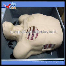 ISO Pleural Drainage Manikin, Pneumothorax Dekompression, externe Drainage